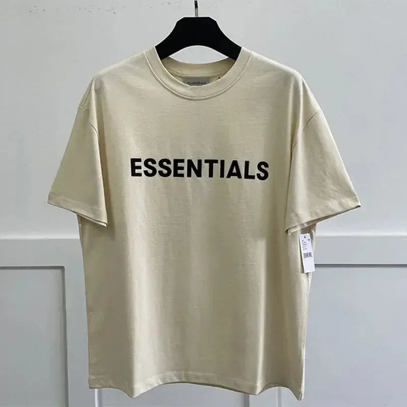 PLUS SIZE Y2K Maternity Clothing Essential Letter Printing T-shirt Summer Short Sleeve Tee Men's Women's Fashion Round Neck Top