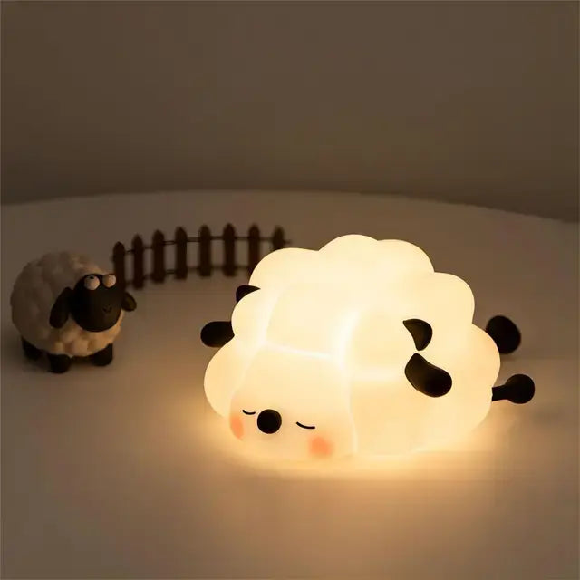 LED Night Lights Rechargeable Timing Bedside Decor Nightlight Birthday Gift