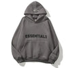 ESSENTIALS Print Hoodie Sweatshirts Autumn Men Women Hoodies Fleece Hoodie Fashion Hip Hop Streetsweat Sportswear Sports Tops