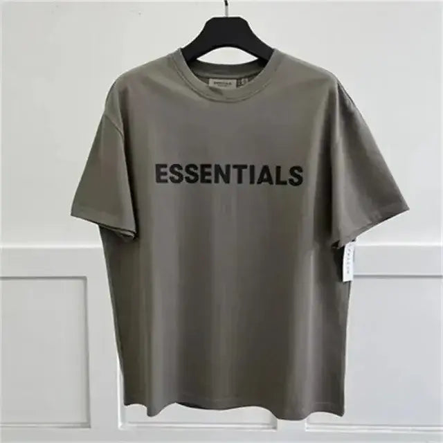 PLUS SIZE Y2K Maternity Clothing Essential Letter Printing T-shirt Summer Short Sleeve Tee Men's Women's Fashion Round Neck Top