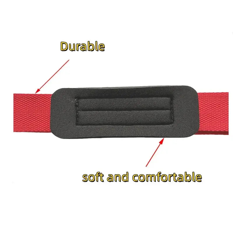 Gym Lifting Straps Barbell Deadlift Booster Belt Fitness Anti-slip Hand Wraps Wrist Straps Fitness Training Auxiliary Belt