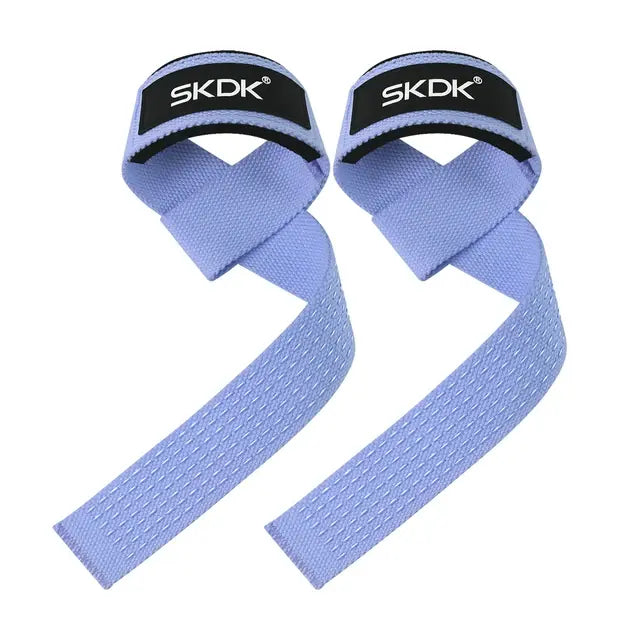 Weightlifting Straps Anti-Slip Silicone Lifting Wrist Straps Strength Training Deadlifts Crossfit Hand Grips Wrist Support