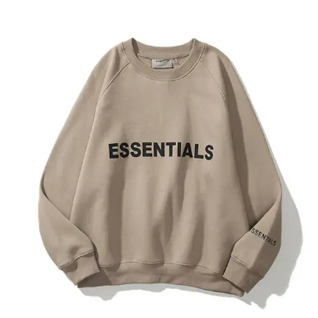 ESSENTIALS Print Hoodie Sweatshirts Autumn Men Women Hoodies Fleece Hoodie Fashion Hip Hop Streetsweat Sportswear Sports Tops